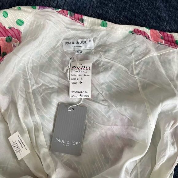 NWT Paul & Joe silk dress - Picture 9 of 12